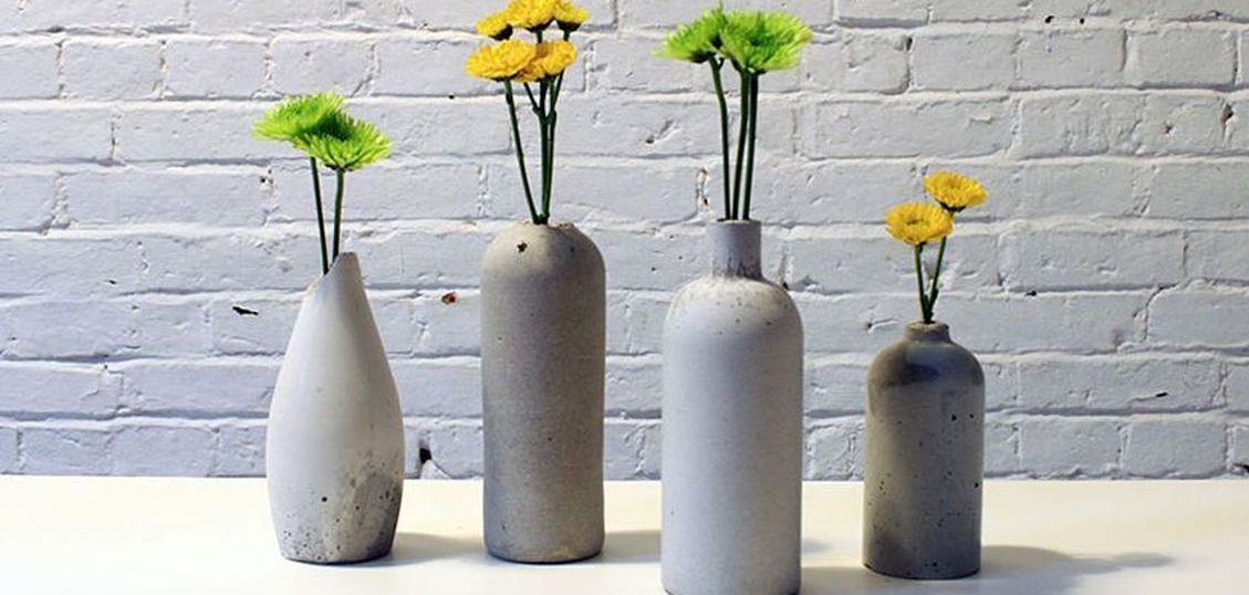 Вазы, вазоны для цветов из бетона